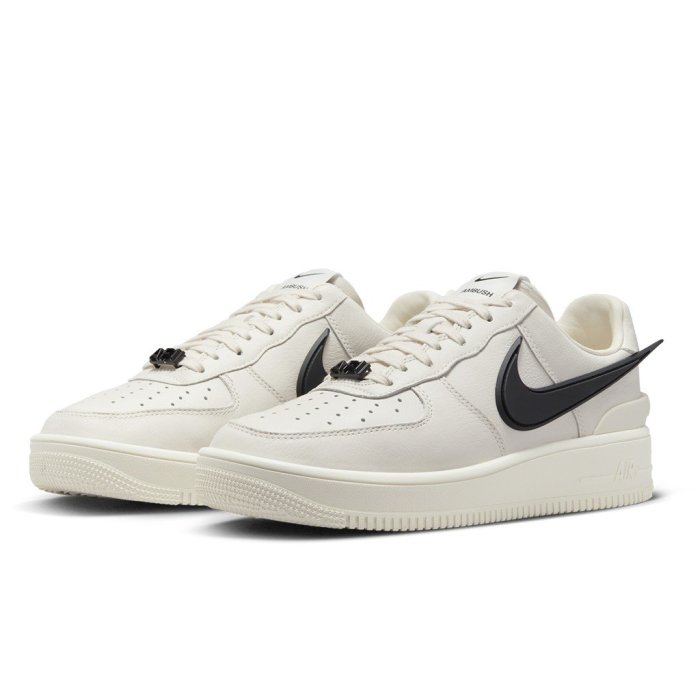 【A-KAY0】NIKE X AMBUSH AIR FORCE 1 LOW PHANTOM米白黑【DV3464-002】