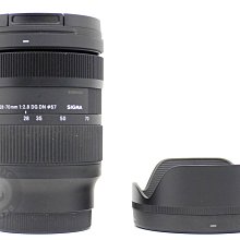 【高雄青蘋果3C】SIGMA 28-70mm F2.8 DG DN FOR SONY E-MOUNT 二手鏡頭#88262