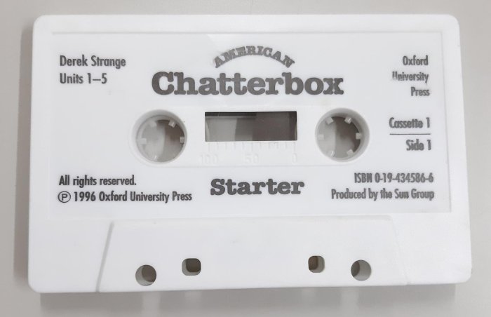 兒童美語系列 American Chatterbox《Starter》Cassettes