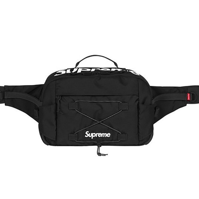 全新正品17SS Supreme 42th Waist Bag 腰包側背包肩背包斜挎包男女黑色