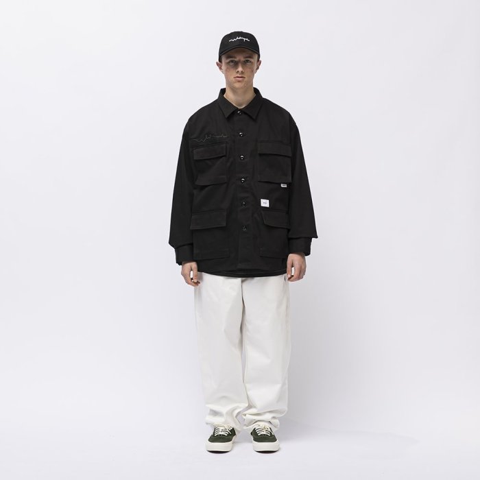 WTAPS : 21aw JUNGLE 01 LS COTTON.TWILL☆S-