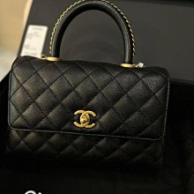 Chanel 新款coco handle 皮穿鍊 24*14*10 cm 現貨