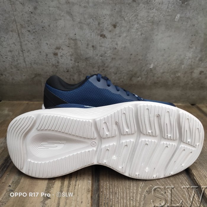 『 SLW 』232591WNVBK 男 SKECHERS SKECH-LITE PRO 寬楦 休閒鞋 藍色 28