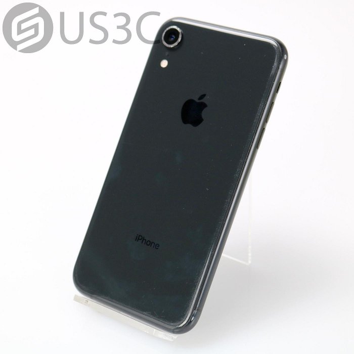 【US3C-桃園春日店】公司貨 Apple iPhone XR 64G 黑 6.1吋 無線充電 1200萬畫素 Face ID 延長保固6個月