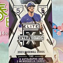 【紅葉球員卡】MLB 2023 Panini Elite Extra Edition Baseball 棒球卡 精英系列 盒卡