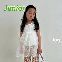 JS~JM ♥洋裝(IVORY) LOG101-2 24夏季 LOG240429-066『韓爸有衣正韓國童裝』~預購