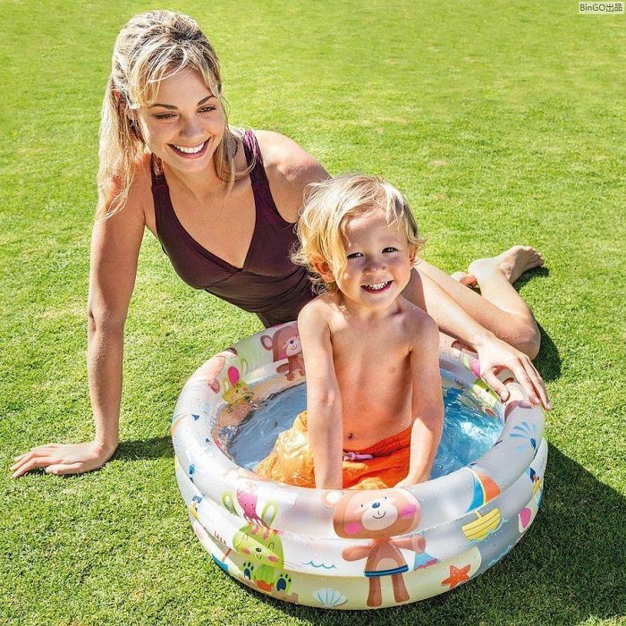 充氣泳池 免充氣折疊泳池遊戲池 泳池 兒童戲水池 球池 沙池 摺疊泳池 遊戲池 嬰兒圍欄 寶寶安置區 浴缸