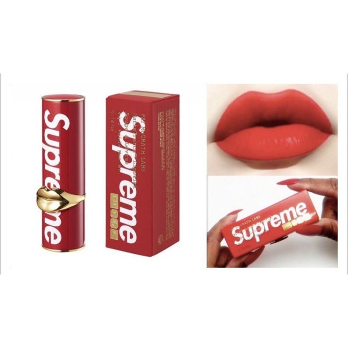 Supreme x Pat McGrath Labs Lipstick Red 重磅聯名口紅   | Yahoo奇摩拍賣