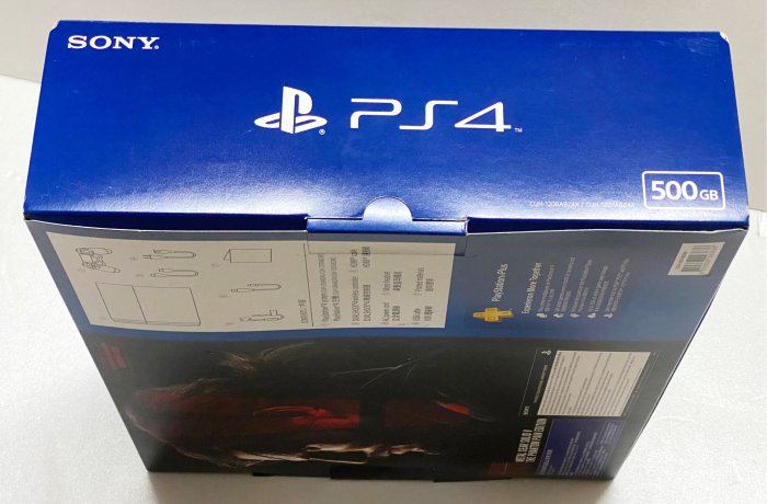 Sony Playstation 4 PS4 500GB (CUH-1207A) 潛龍諜影V 幻痛 主機 限量聯名 全新品 台灣公司貨