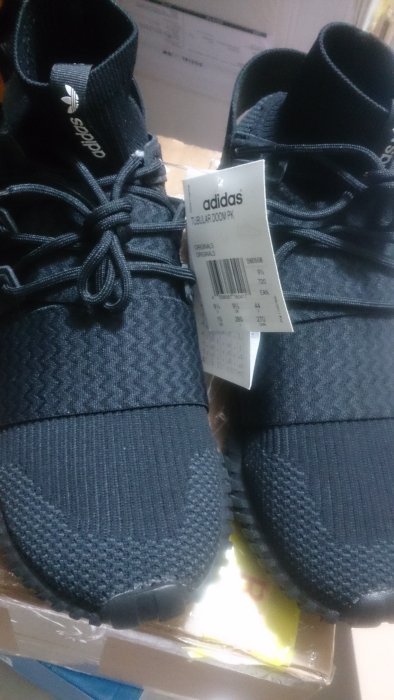 【100%正品現貨】Adidas Tubular Doom PK S80508全黑編織套襪 慢跑忍者鞋SOCK NMD非S74794 BY3559 R2