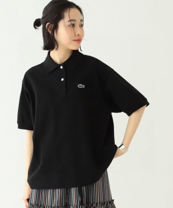 山東:LACOSTE × BEAMS BOY / 別注ヘビーピケシャツ/限時折扣polo襯衫