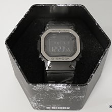 【高冠國際】G-Shock Casio 公司貨正品 GMW-B5000MB-1 全金屬 不鏽鋼 太陽能 電波錶 黑