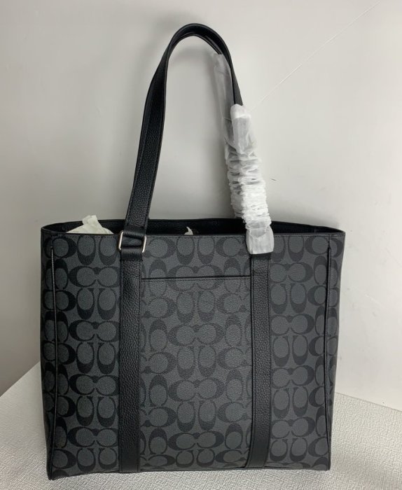 Guai 小秋  美國代購正品 COACH CB849 手提單肩包 托特包 男包 附購買證明