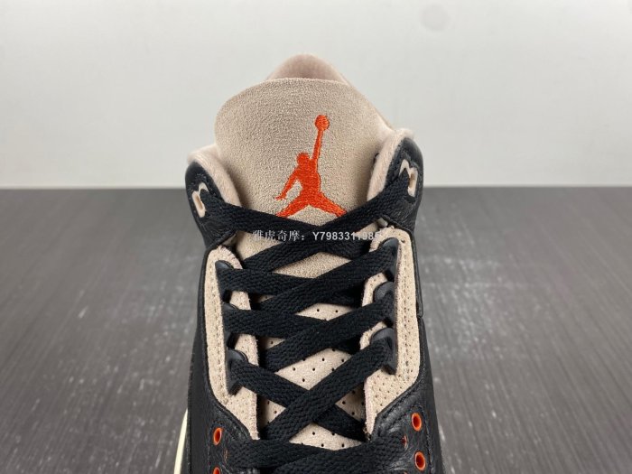 Air Jordan 3  Retro Elephant 黑棕 咖啡 沙漠水泥 男鞋 CT8532-008