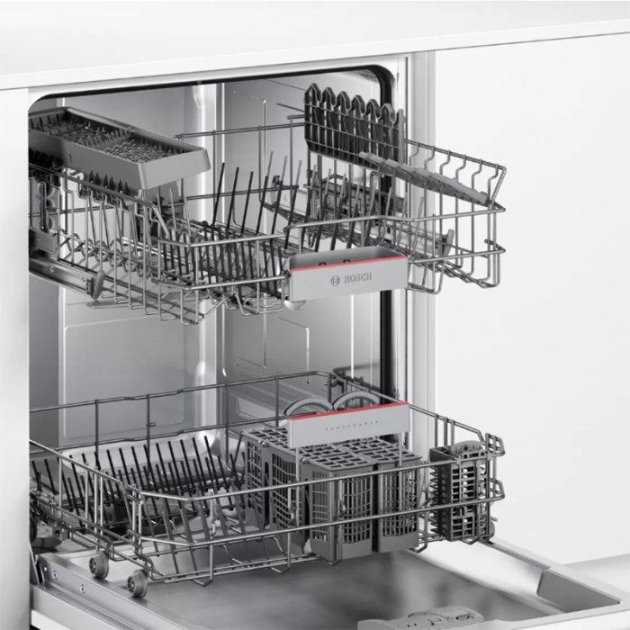 德國 BOSCH 博世 半嵌式60cm洗碗機 SMI45IW00X (白色)