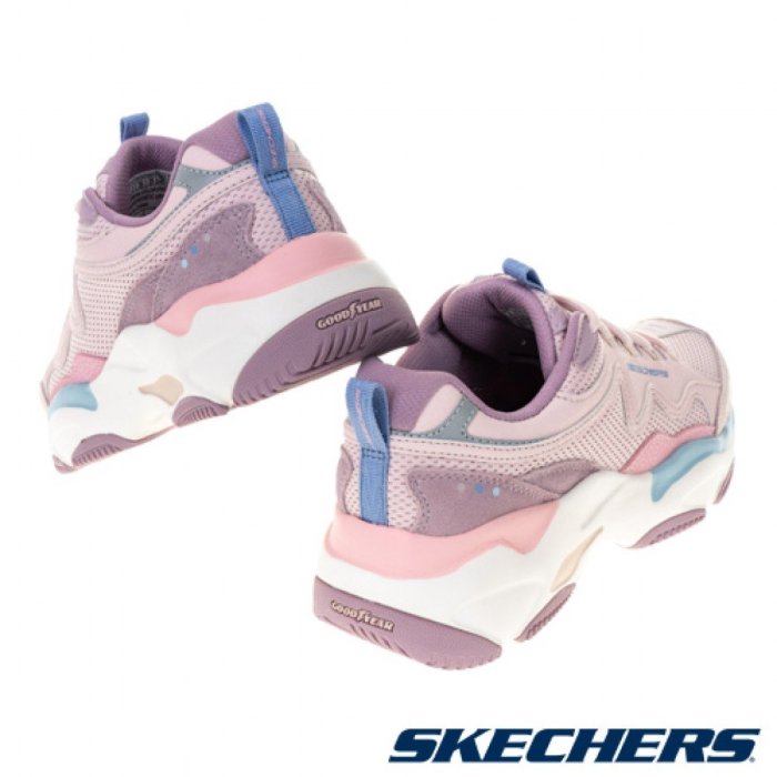 【豬豬老闆】SKECHERS LANDER S 復古 老爹鞋 女鞋 米白 149896NTBK 粉 149896PKLV