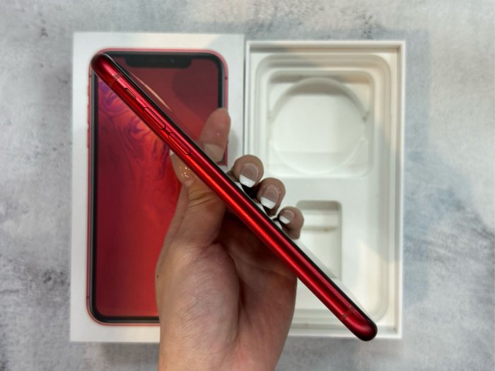 🌚 二手機 iPhone XR 6128G 紅色 台灣公司貨 89%