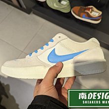 南🔥2024 4月 NIKE SB Force 58 麂皮 帆布 籃球 滑板 休閒 運動 男 淺灰藍DV5477-003