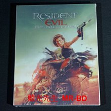 [3D藍光BD] - 惡靈古堡：最終章 Resident Evil 3D+2D 雙碟閃卡鐵盒版 - [限量700]