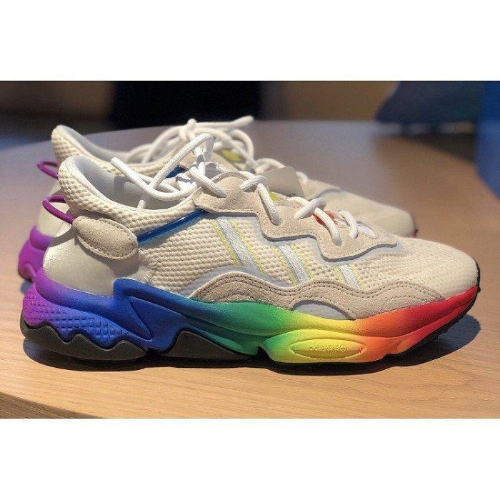 adidas Ozweego Pride 彩虹 運動 老爹 男 女 現貨  EG1076慢跑鞋