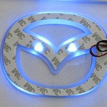 [晶站] LED 車標背光燈 現貨 MAZDA LED藍色+紅色，藍色車標 LOGO 發光 背光燈 尾標燈車標數量有限