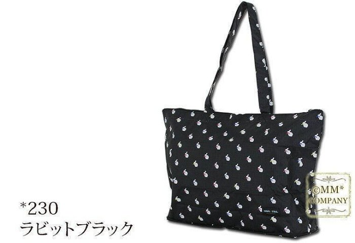 現貨到 全新日本正品 HAPI+TAS 深色草莓 折疊購物袋防水可插行李箱