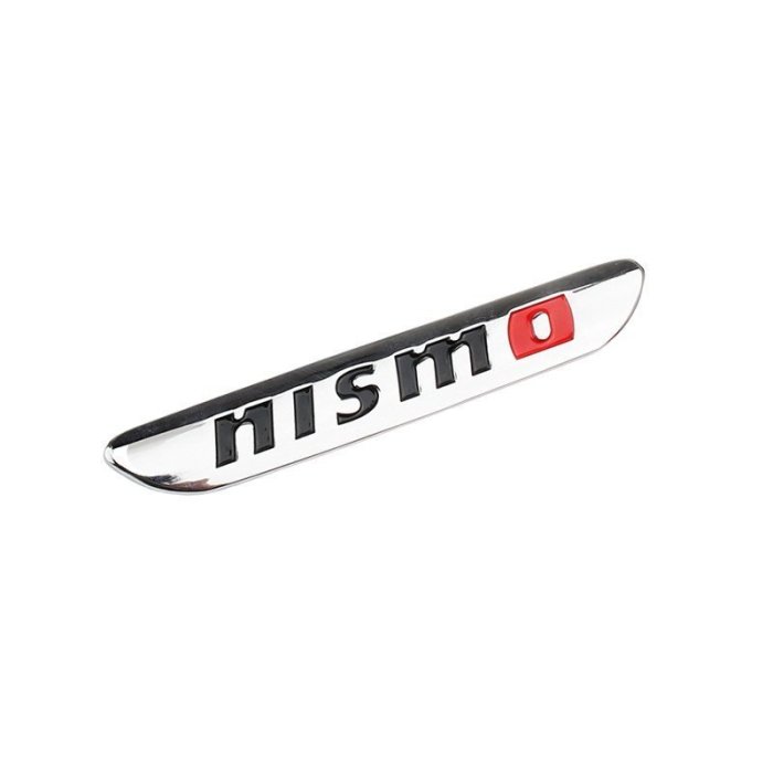 NISSAN 1 ? 適用於日產 NISMO 的 3d 金屬 NISMO 字母擋泥板標誌日產車體 / 尾巴修飾裝飾貼紙-汽車館