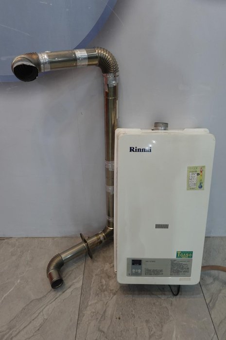 桃園二手家電 推薦-Rinnai 林內 強制排氣 式 熱水器 MU-1279FE 天然氣 12L 12公升 新北 台北 新竹 八德 中古 2手 家電 電器 便宜