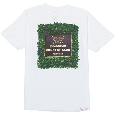 [WESTYLE] Diamond Supply Co private country club Tee 白 鑽石