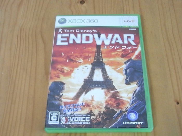 【小蕙館】XB360 ~ Tom Clancy's EndWar 終極戰爭 (純日版)