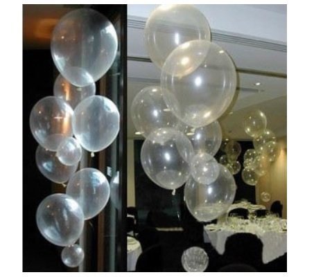 12吋 透明氣球 球中球外層 告白氣球 會場活動佈置 婚禮拍照道具 求婚小物 生日 情人節 派對