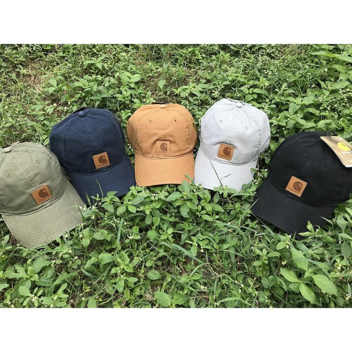 現貨 Carhartt Odessa cap  經典款 水洗皮標 老帽