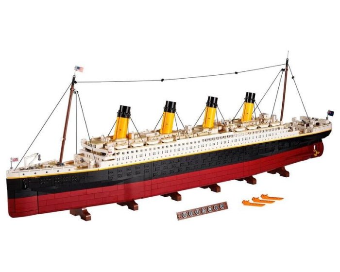 現貨 可自取 正版 樂高 LEGO 創意系列 10294 鐵達尼號 TITANIC 9090pcs 全新