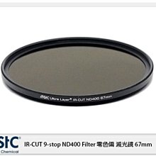 ☆閃新☆ STC IR-CUT 9-stop ND400 Filter 零色偏 減光鏡 67mm (67,公司貨)