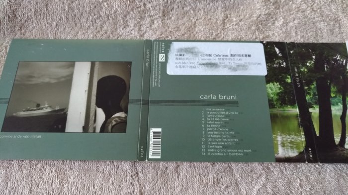 西洋:法國第一夫人:Carla Bruni卡拉布妮[同名專輯]2008金革+大側標+中英文歌詞本