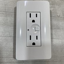 DIY水電材料 双插接地附開關/插頭不用拔*內建開關電源LED燈顯示/埋入式雙插座/安全插座