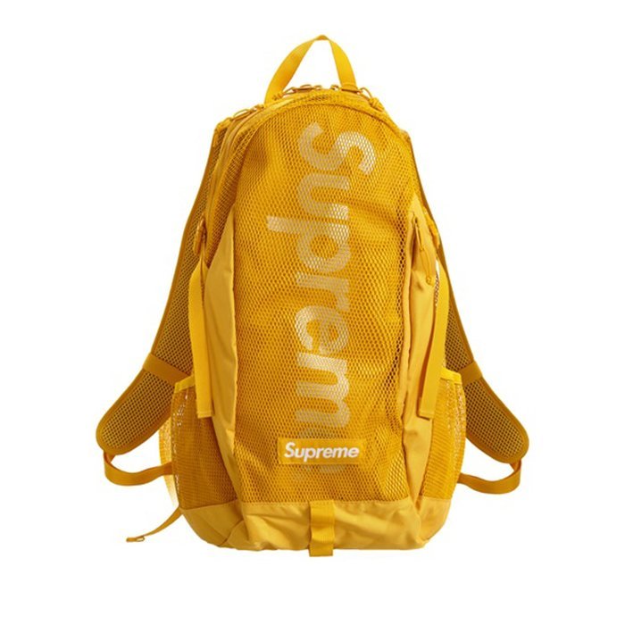 【QUEST】現貨 SUPREME SS20 48TH BACKPACK  網眼 後背包 黃