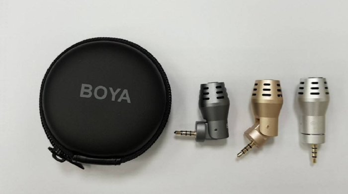 博雅 BOYA BY-A100 指向性立體聲麥克風 錄音 手機直播 採訪麥克風 安卓 iphone ipad 蘋果手機