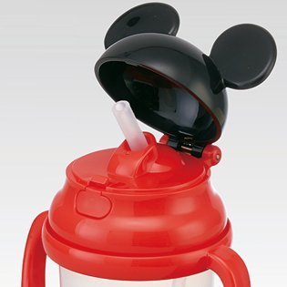 【Disney】☆.。~雙握-米奇幼兒學習外出杯~230ml*~☆.。.:*