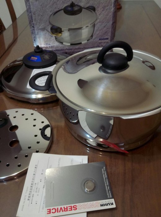 瑞士Kuhn Rikon durotherm pressure cooker 雙壁鍋/壓力鍋 3L雙享鍋