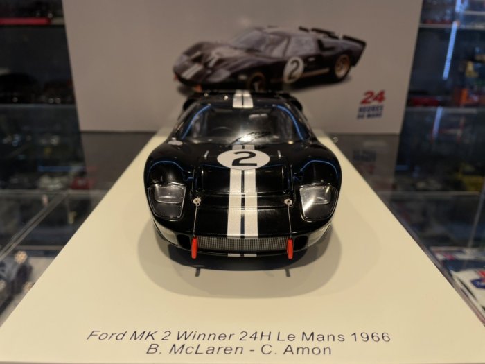 吉華科技@ 1/18 Spark 18LM66 FORD USA - GT40 MKII 7.0L V8 TEAM