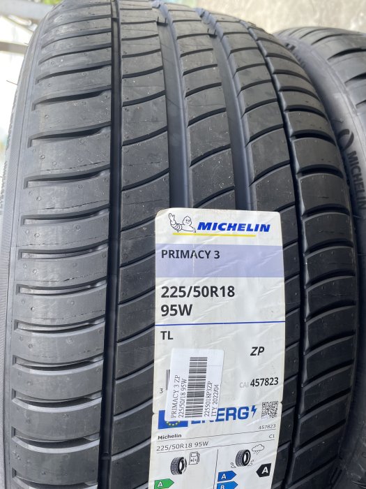 百世霸定位 michelin 米其林 primacy 3 zp 義製 225/50/18  失壓續跑胎 7200/完工 馬牌ssr bmw