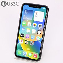 【US3C-高雄店】【一元起標】公司貨 Apple iPhone 11 256G 6.1吋 黑色 A13 Bionic六核心處理器 臉部解鎖 空機 蘋果手機