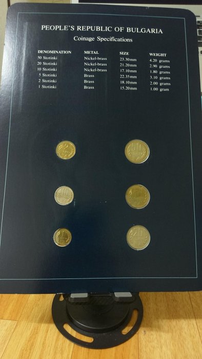 G--世界各國套幣--保加利亞--58