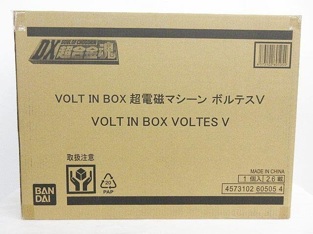 八田元氣小棧: 日版全新 BANDAI DX超合金魂 VOLT IN BOX 超電磁機器人 波羅5號