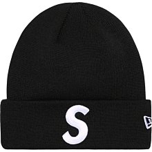 【日貨代購CITY】2023AW SUPREME NEW ERA S LOGO BEANIE 毛帽 帽子 聯名 現貨