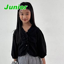 JS~JL ♥上衣(BLACK) GRUE BABA-2 24夏季 GRU240422-106『韓爸有衣正韓國童裝』~預購