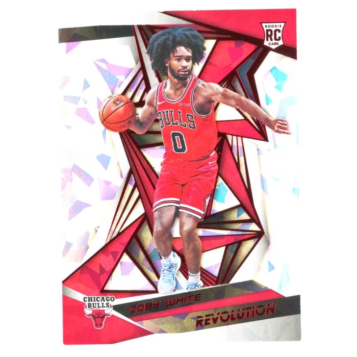 倒數3張、同隊色碎冰紅亮！(RC) 公牛未來 Coby White 革命Revolution New Year Rookie版新人RC卡 2019-20