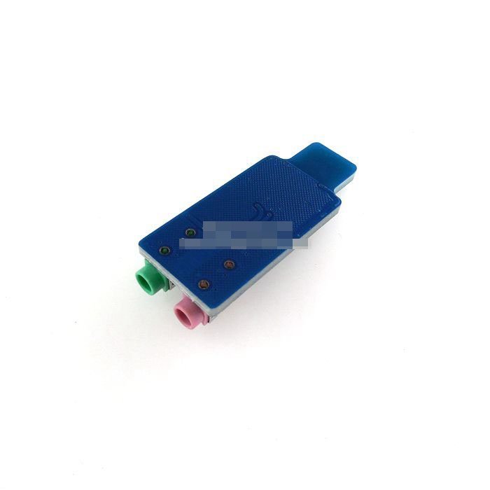 免驅USB音效卡 電腦外置音效卡 筆記本音效卡 原裝CM108 USB音效卡 晶片 w8 059 [9001274]