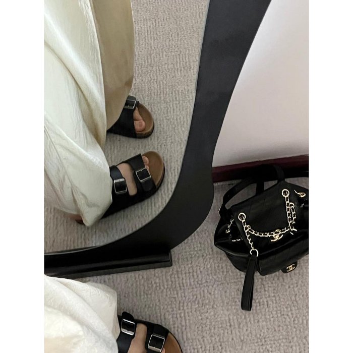 實拍細節 德國勃肯 Birkenstock Arizona 拖鞋 男女外穿拖鞋涼鞋 雙扣壹字 防滑 軟木底涼鞋